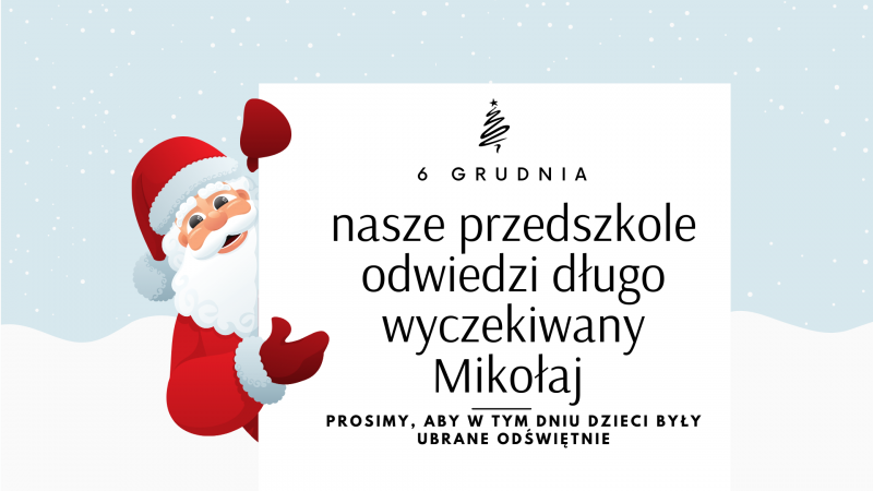 MIKOŁAJKI W PRZEDSZKOLU