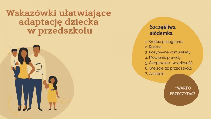 Dobre rady na pierwsze dni adaptacyjne
