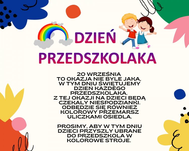 DZIEŃ PRZEDSZKOLAKA