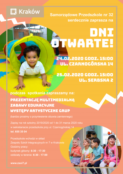 DNI OTWARTE W PRZEDSZKOLU DLA NOWYCH PRZEDSZKOLAKÓW
