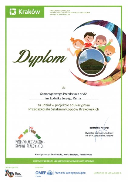 Przedszkolaki Szlakiem Kopców Krakowskich