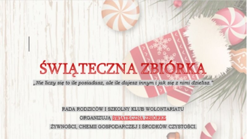 Świąteczna zbiórka